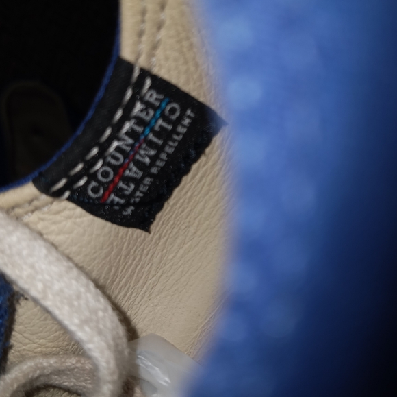 Converse Blue and White Sneakers - Picture 10 of 13